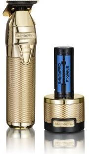 BaByliss PRO Fxone Skeleton FX799MBE cortador de cabelo profissional para contorno preciso da barba Gold 1 un.. Fxone Skeleton FX799MBE