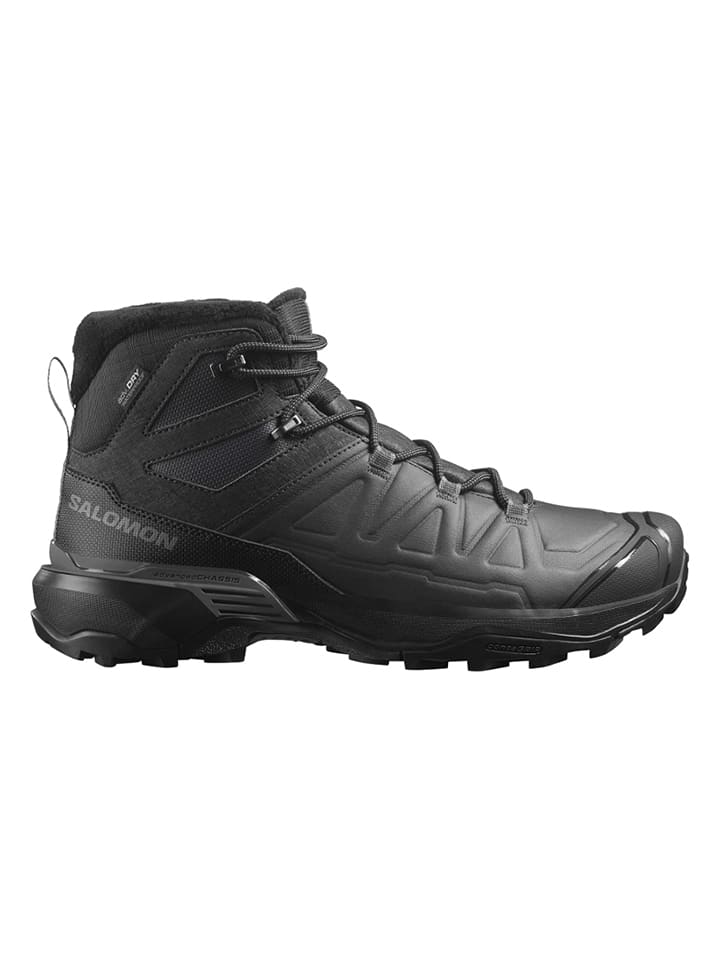 SALOMON Trekkingschuhe "X Ultra Snowpilot" in Anthrazit/ Schwarz - 44