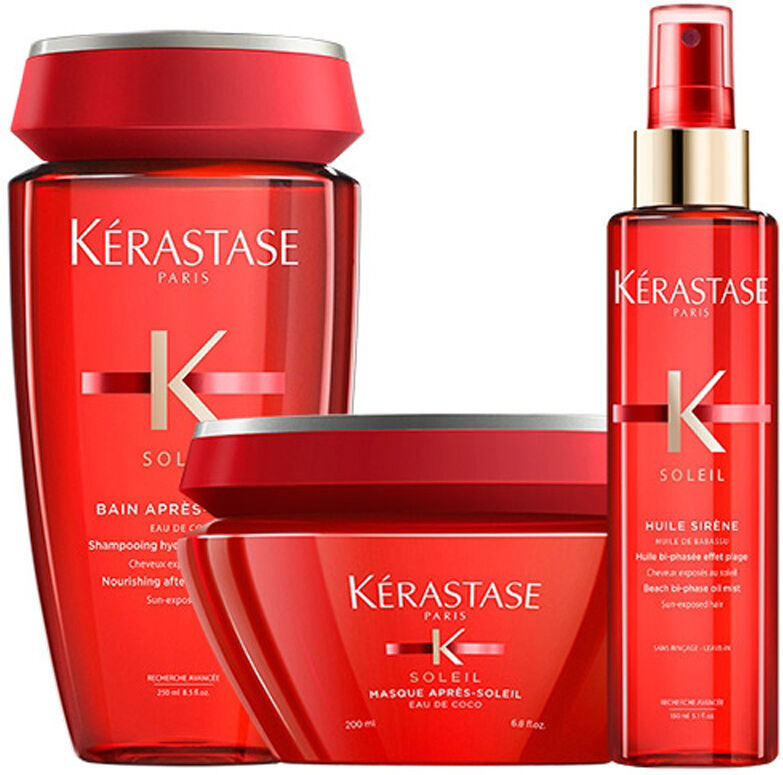 Kérastase Soleil Bain Aprés-Soleil, Masque & Huile Sirène Pack