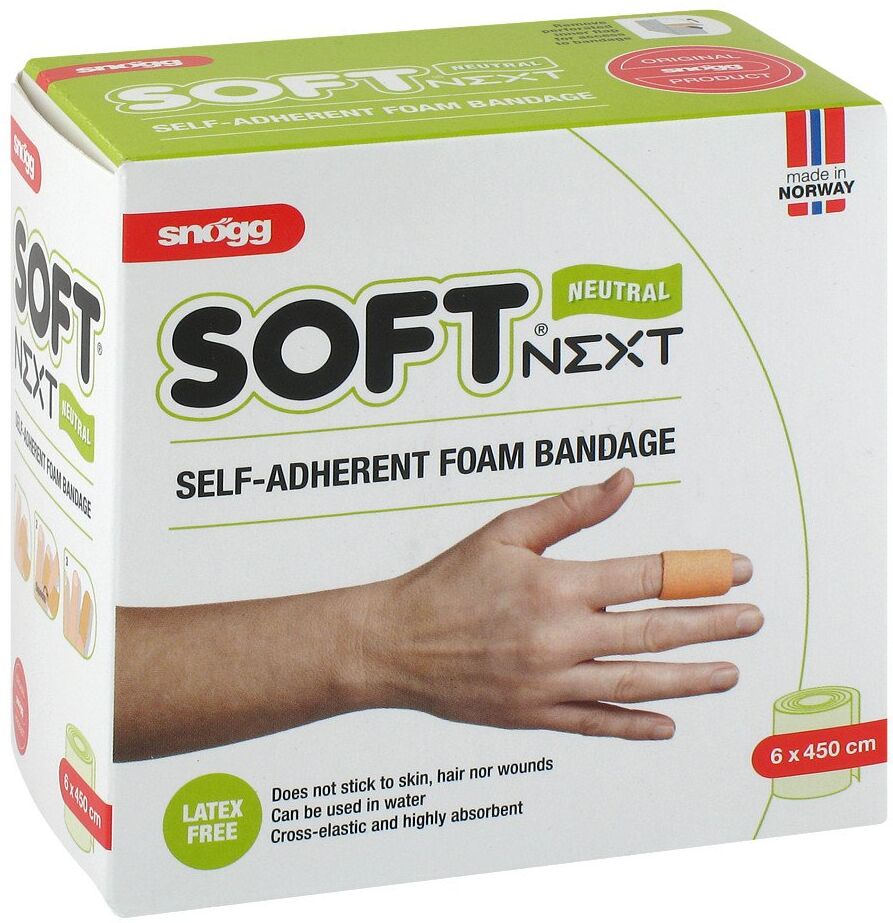 Soft Next selbsthaftender Verband 6 cmx4,5 m 1stk