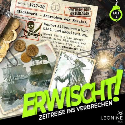 Folge 03: Blackbeard - Schrecken der Karibik - Wolfgang Adenberg, Audio, 4013575928019