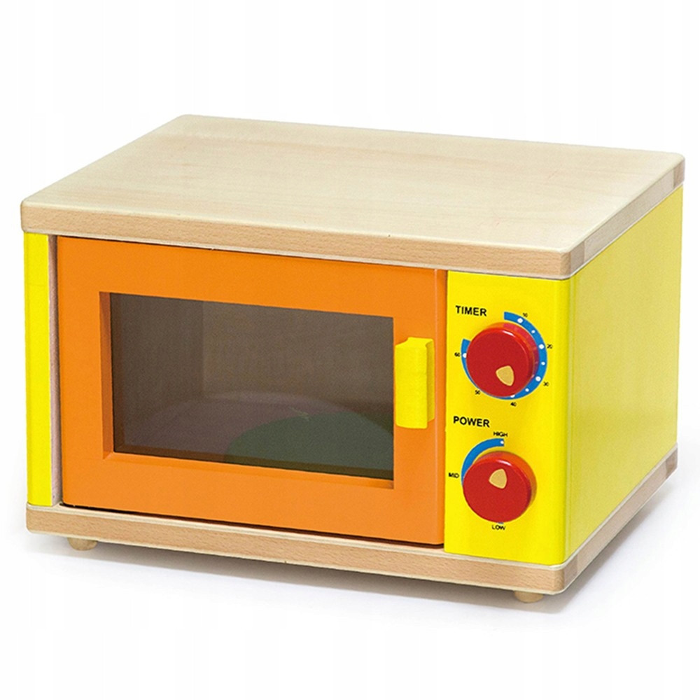 Vigatoys houten speelmagnetron