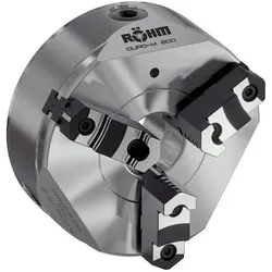 Röhm, Zubehör Maschine, Planspiralfutter Duro-M 160/3 Bajonett (ISO 702-3/DIN 55027) KK 5 Grund- und Aufsatzbacken