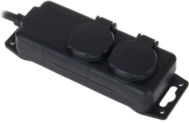 Brennenstuhl Hinged Lid Socket Dist. 2-Way