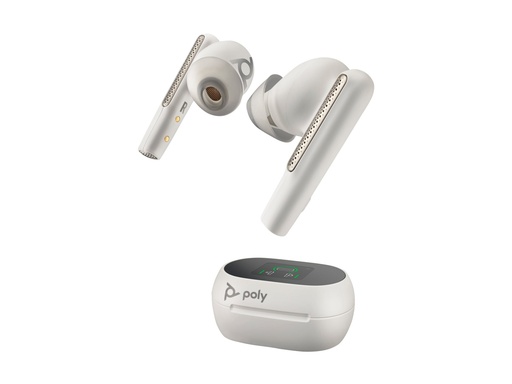 Poly Voyager Free 60/60+ White Earbuds 2 Pieces - Kopfhörer (8L5B1AA)