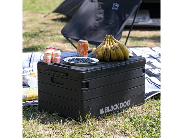 Blackdog-Boîte de rangement pliable en PP, 60L, portable, camping en plein air, pique-nique, voiture autonome, équipement de camping