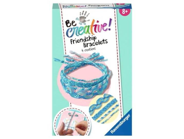 BeCreative Freundschaftsbändchen, DIY für Kinder ab 8 Jahren