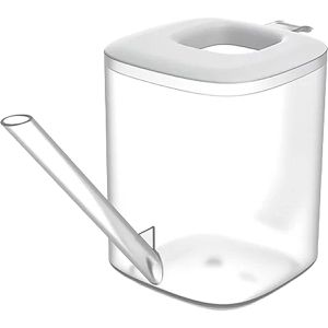 Prosperplast Gießkanne Tubi, transparent / weiß, Kunststoff, 1 Liter