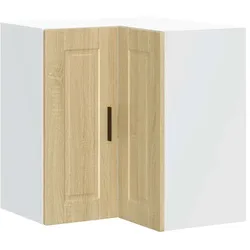 vidaXL Küchen-Eckhängeschrank Porto Sonoma-Eiche Holzwerkstoff