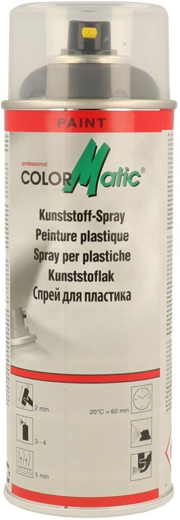 european aerosols ColorMatic Kunststoffspray, dunkelgrau, 400 ml