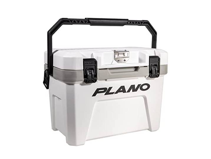 Plano Frost Kühlbox Medium 20 Liter - 5 Tage EIS Kühlbox, Picknickbox, Gefrierschrank, Camping-Kühler, Angeln, Kühlbox, Weiß