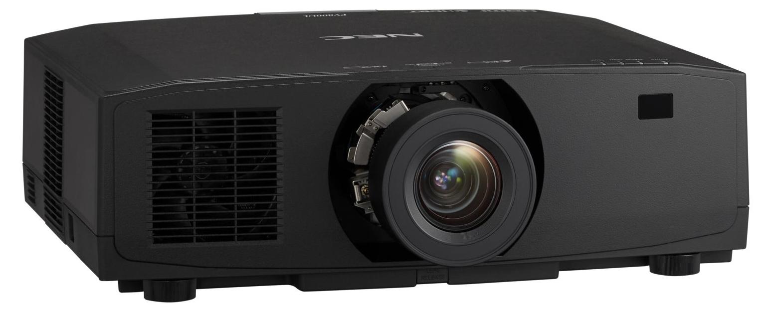 NEC PV710UL-B, 7100 ANSI Lumen, 3LCD, WUXGA (1920x1200), 3000000:1, 16:10, 1016 - 12700 mm (40 - 500")