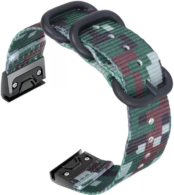 INF Garmin Quick Release Fenix 5X 6X Taktisches Nylon-Uhrenarmband 26 mm