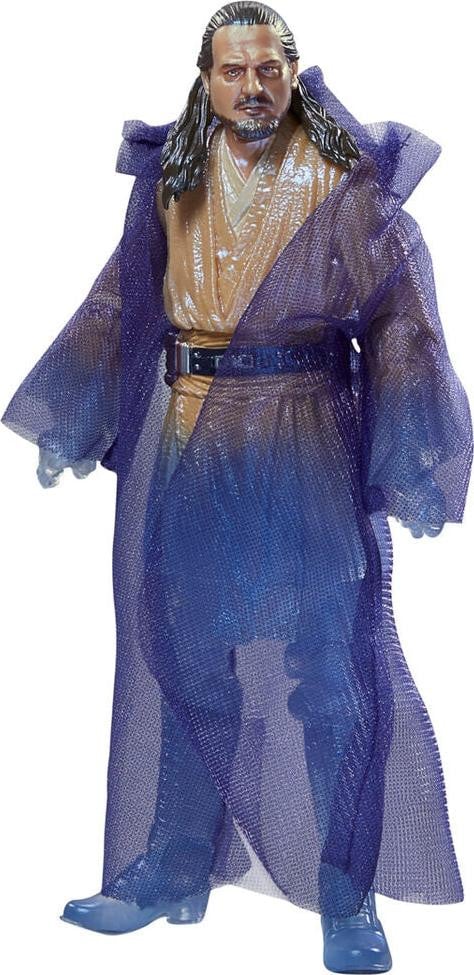 Hasbro Star Wars Obi-Wan Kenobi en Qui-Gon Jinn figuur 15 cm