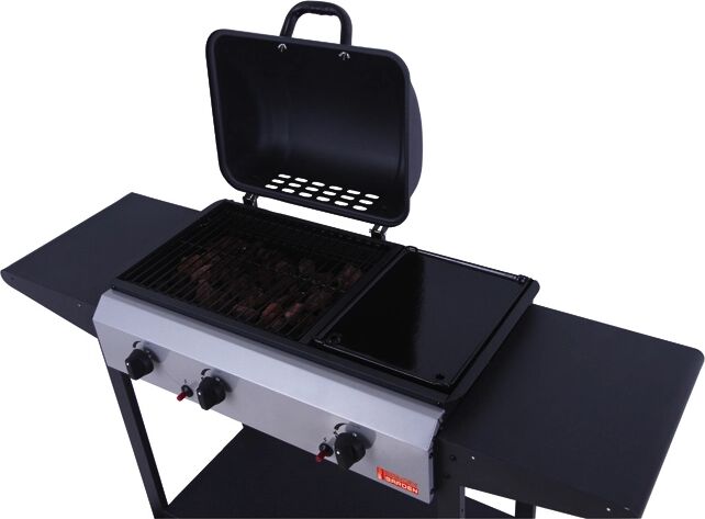 Sandrigarden BARBECUE A GAS AMERICA 2 FUOCHI + 1 PIASTRA