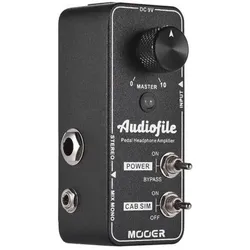 Mooer Audiofile hoofdtelefoon oefenversterker pedaal (Gitarre), Effektpedal