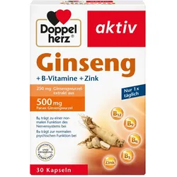 Doppelherz Ginseng 250+B Vitamine+Zink 30 St