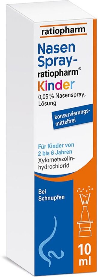 NasenSpray-ratiopharm NasenSpray ratiopharm® Kinder 10ml