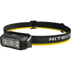 Nitecore HA15 UHE Stirnlampe mit Weiß- und Rotlicht 400 Lumen inklusive NL1411R Akku