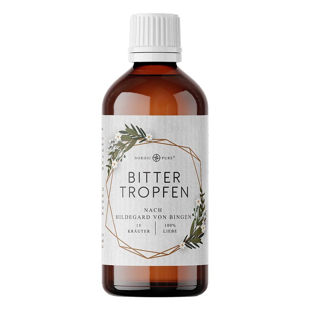 Mediakos GmbH Bittertropfen 15 Kräuter Bitterstoffe Nordic Pure 20095037
