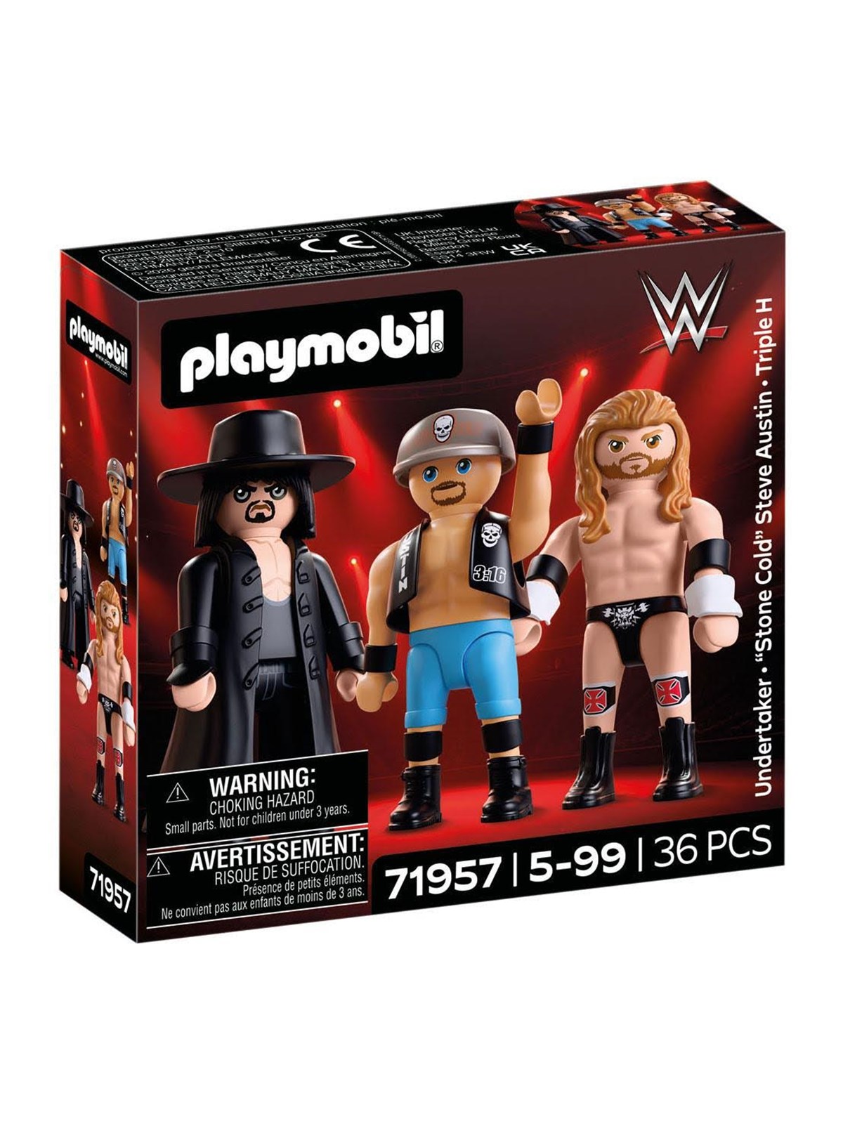 Playmobil - WWE Attitude Era Multipack - 71957
