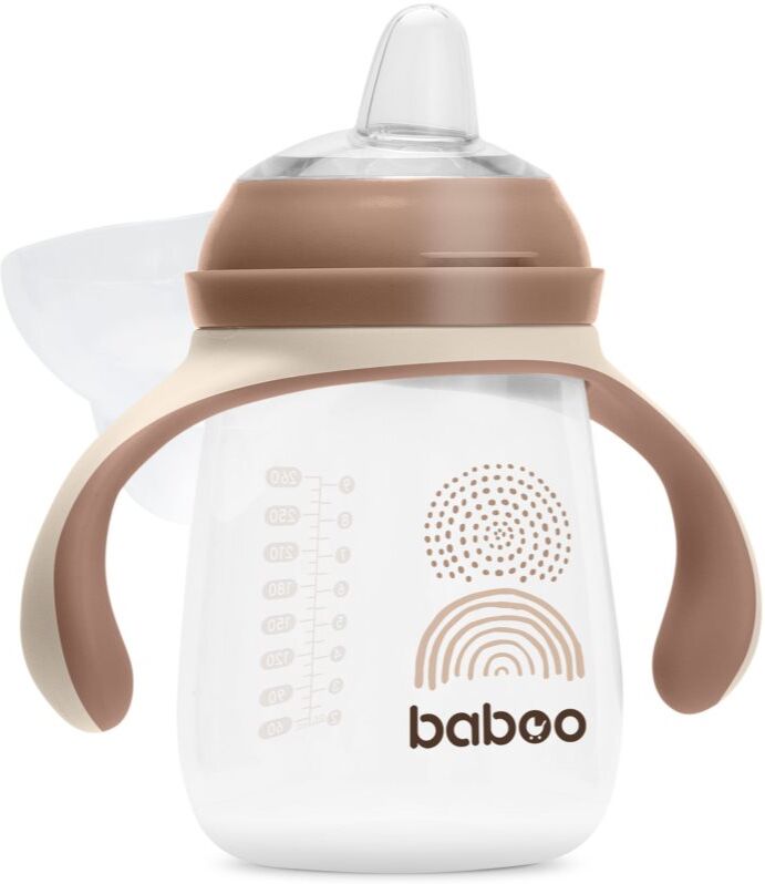 Baboo Cup with Silicone Spout tasse avec poignées Au Naturale 6m+ 1 pcs