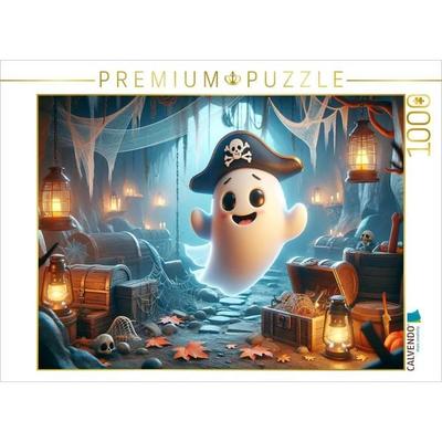 CALVENDO Puzzle Gruselige Abenteuer in der verlassenen Piratenhöhle | 1000 Teile Lege-Größe 64x48cm Foto-Puzzle für glückliche Stunden
