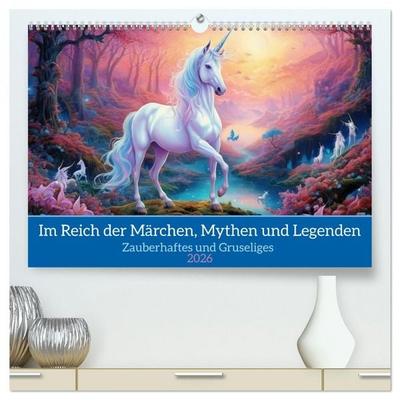 Im Reich der Märchen, Mythen und Legenden (hochwertiger Premium Wandkalender 2026 DIN A2 quer), Kunstdruck in Hochglanz