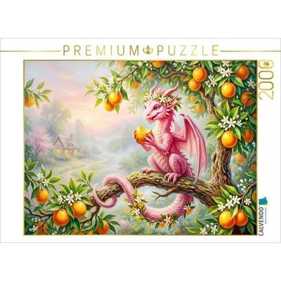 CALVENDO Puzzle Saftiges Orangen-Frühstück | 2000 Teile Lege-Größe 90 × 67 cm Foto-Puzzle für glückliche Stunden