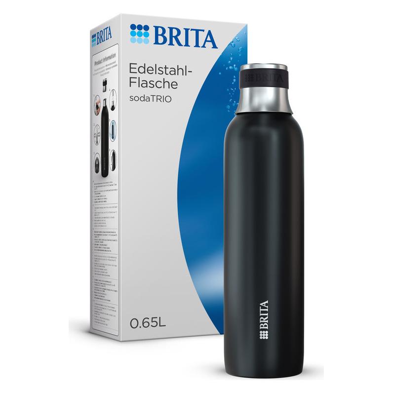 Brita sodaTRIO Edelstahlflasche (118488)