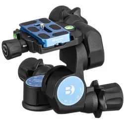Benro GD3WH Getriebeneiger Stativkopf (Getriebeneiger), Stativkopf, Schwarz, Blau