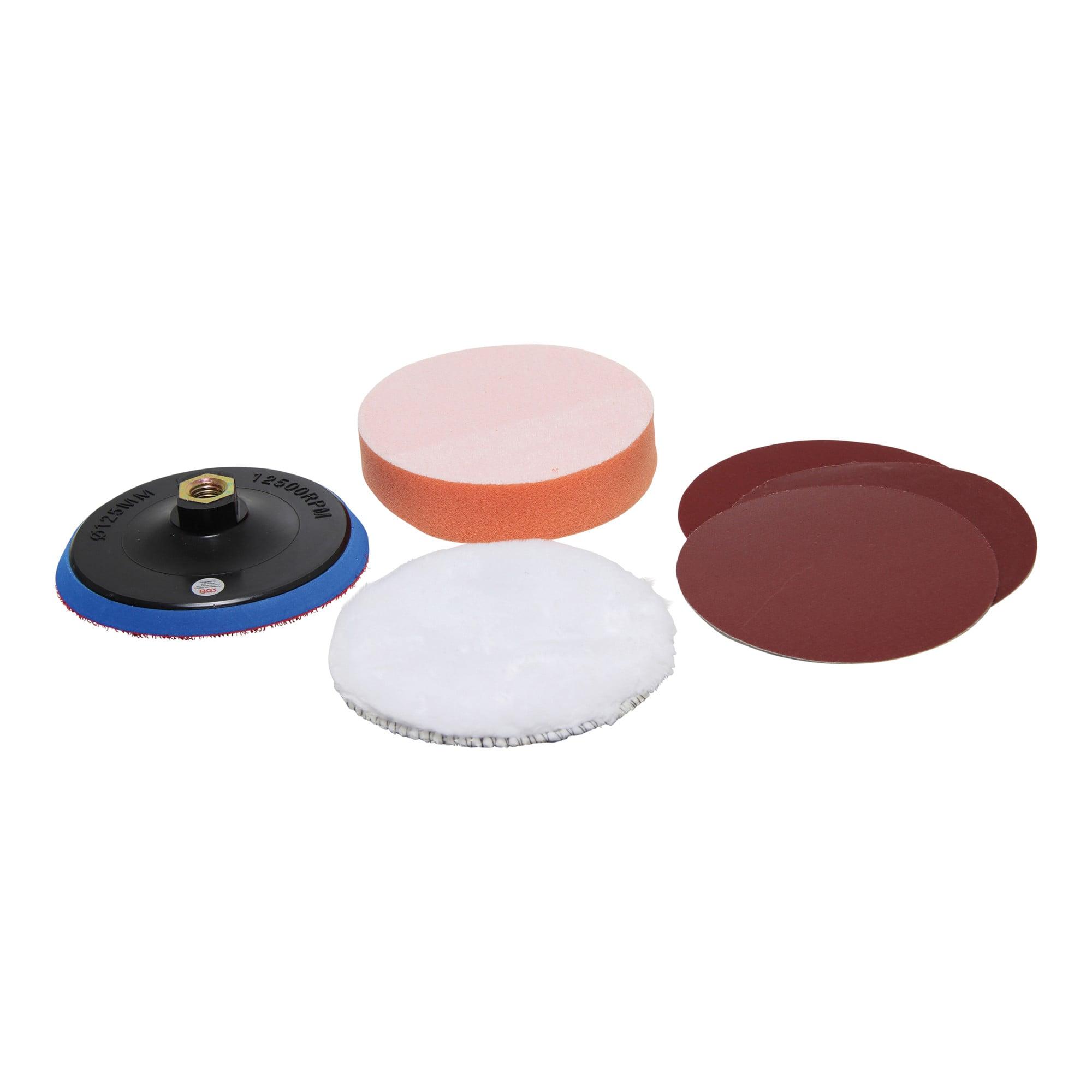 BGS Schleif- und Polierscheiben-Satz Ø 125 mm ; BGS technic (8592)