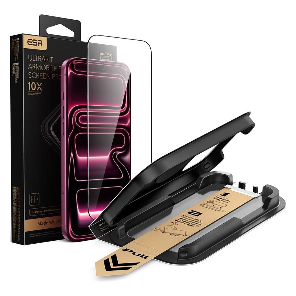 ESR - UltraFit Armorite Pro - iPhone 18 Pro / iPhone 17 Pro - Black (Apple iPhone 17 Pro, Apple iPhone 18 Pro) (4894240306741)