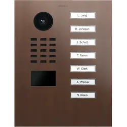 DoorBird D2107V IP Video Türsprechanlage – Echte Baubronze