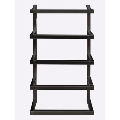 Badregal HEINE HOME, schwarz, B:31cm H:55cm T:15cm, Metall, Regale, Badregal