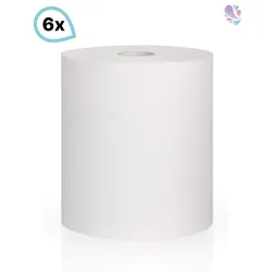 Handtuchrollen "Smart ECO", 6 Rollen, 1-lagig, 230m je Rolle, 100% Zellstoff, äußerst ergiebig & geringer Verbrauch