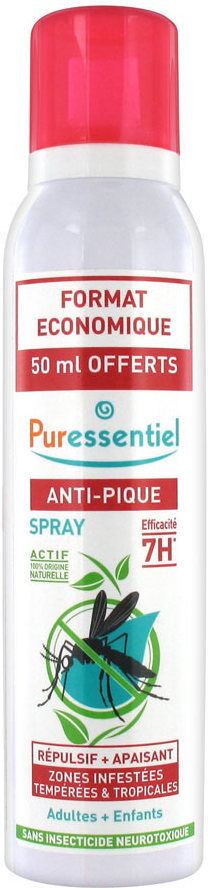 Puressentiel Spray Anti Piqué 7H 200 ml