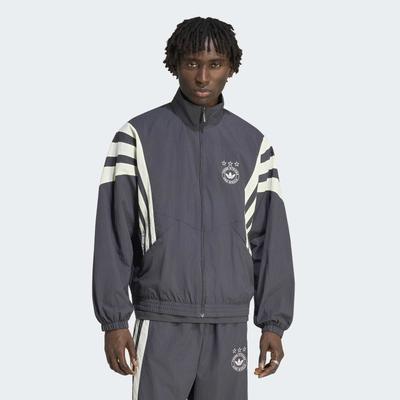 Tanktop ADIDAS ORIGINALS "ORIGINALS SANTIAGO ORIGINALS", Herren, Gr. M, utility schwarz, Obermaterial: 100% Polyamid, Tops Tanktop