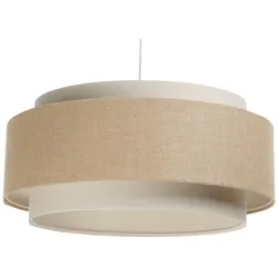 HÄNGELEUCHTE Beige 50/25 cm