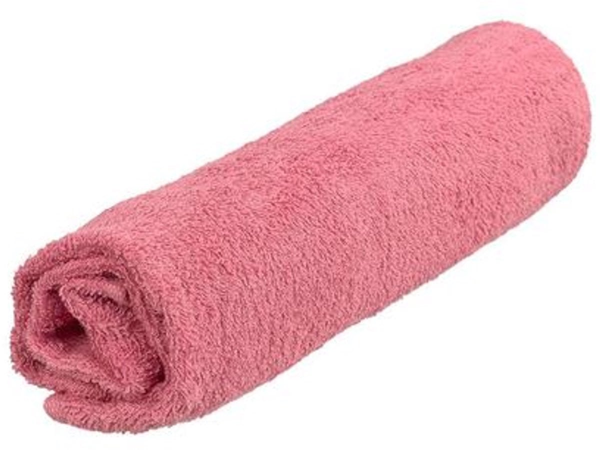 Bobtuo Katoenen Handdoek Girly Roze 50 x 85 cm