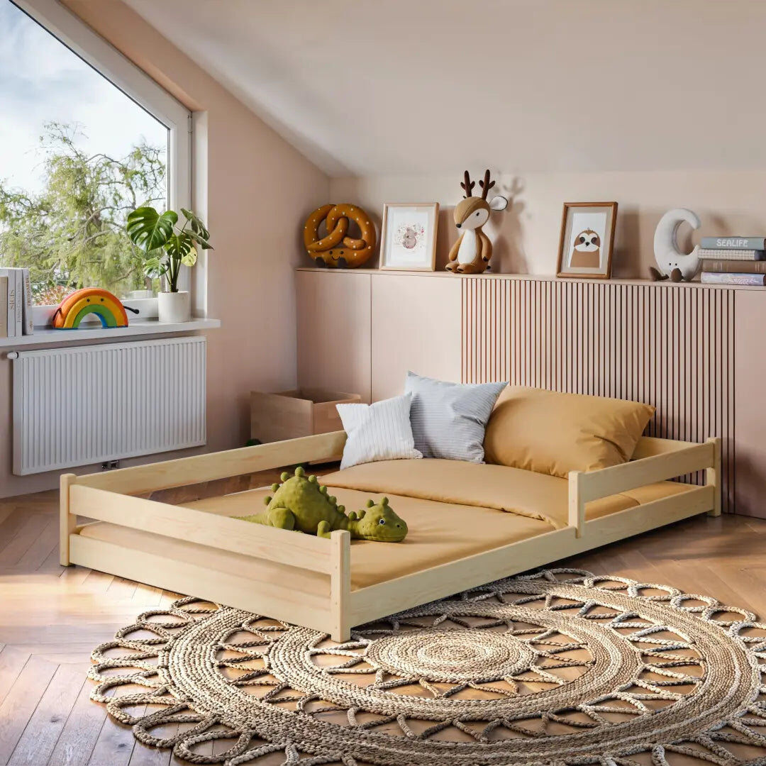 Harriet Bee Small Double (4') Platform Bed Frame Pine