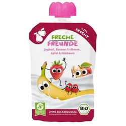 Freche Freunde Quetschie Joghurt, Banane, Erdbeere bio