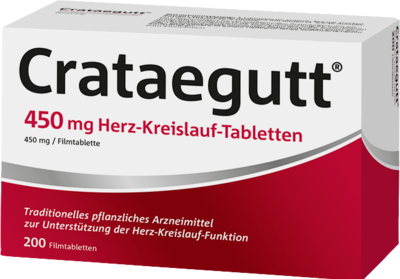 Dr.Willmar Schwabe GmbH & Co.KG CRATAEGUTT 450 mg Herz-Kreislauf-Tabletten 200 st 14064541