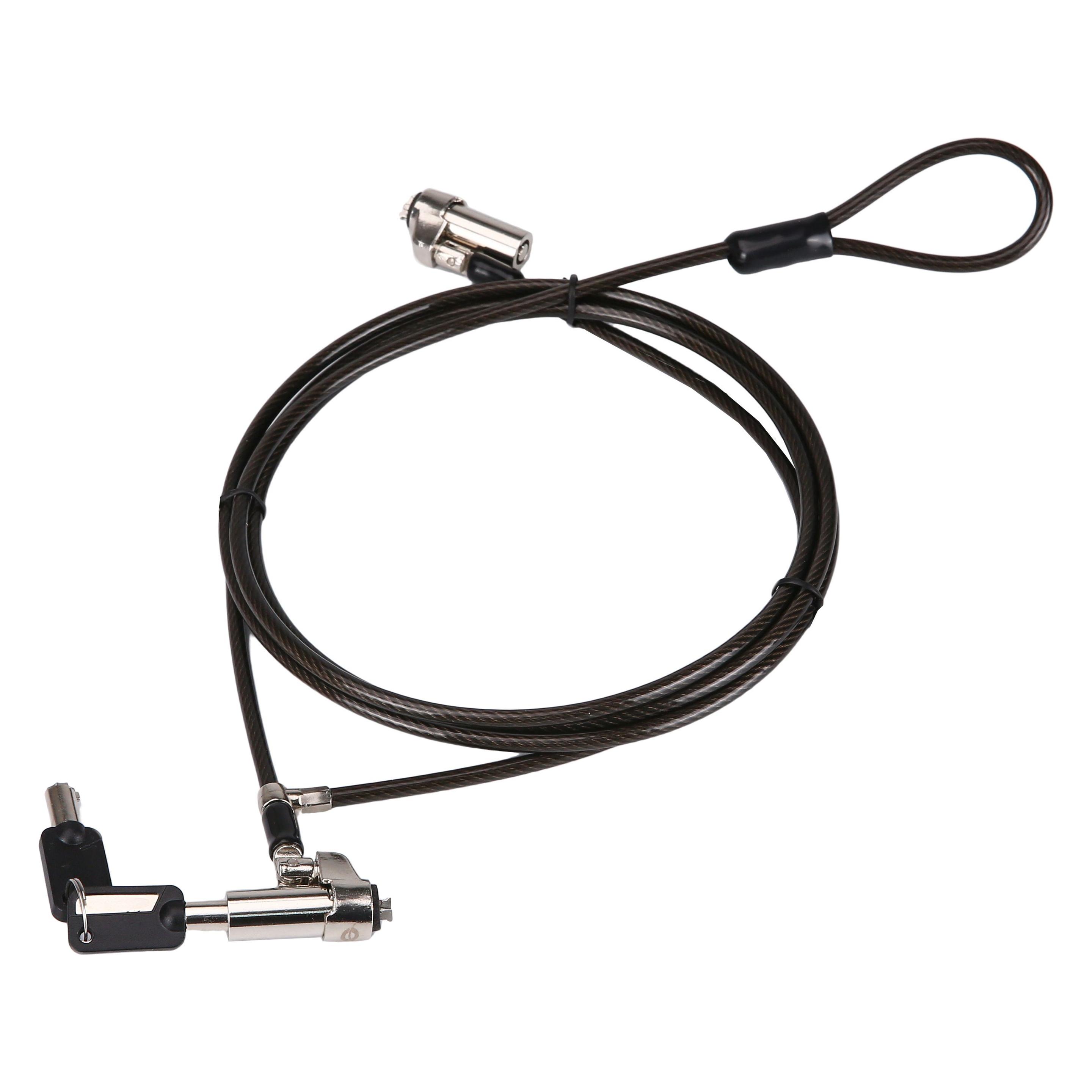 Conceptronic NBT Notebook Zahlenschloss Nano-Lock Dual 1.80m (CUSTODIO02BNTM)