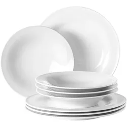 Seltmann Weiden Beat Weiß Tafelservice 8-teilig
