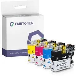 4er Multipack Set Kompatibel für Brother MFC-J 480 DW (LC-223) Druckerpatronen