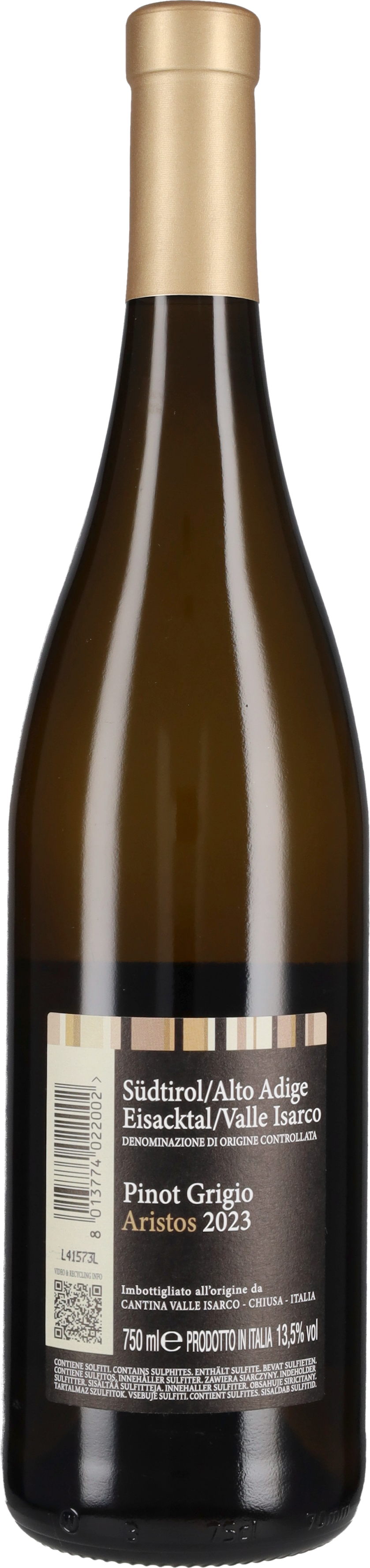 Pinot Grigio 'Aristos' Cantina Valle Isarco 2023