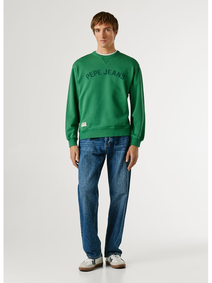 Pepe Jeans Sweatshirt "Gio" in Grün - M