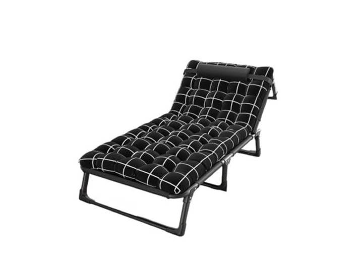 Xumh2024-3 Klappbett Multifunktionaler Loungesessel, Klappbett for den Außenbereich, Einzelbett, einfaches Nickerchenbett for Haushalt