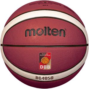 Molten Basketball B5G4050 DBB, indoor, Größe 5, orange/weiß, 500 Gramm, Spielball